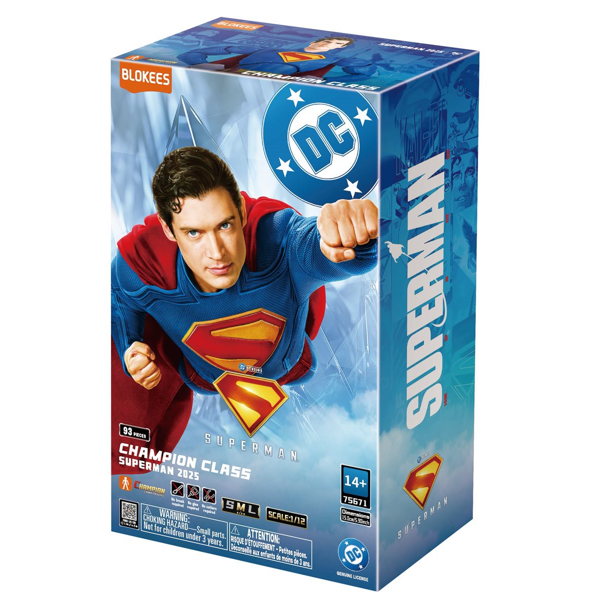 DC Superman 2025 Champion Class CC01 Model Kit - Image 8