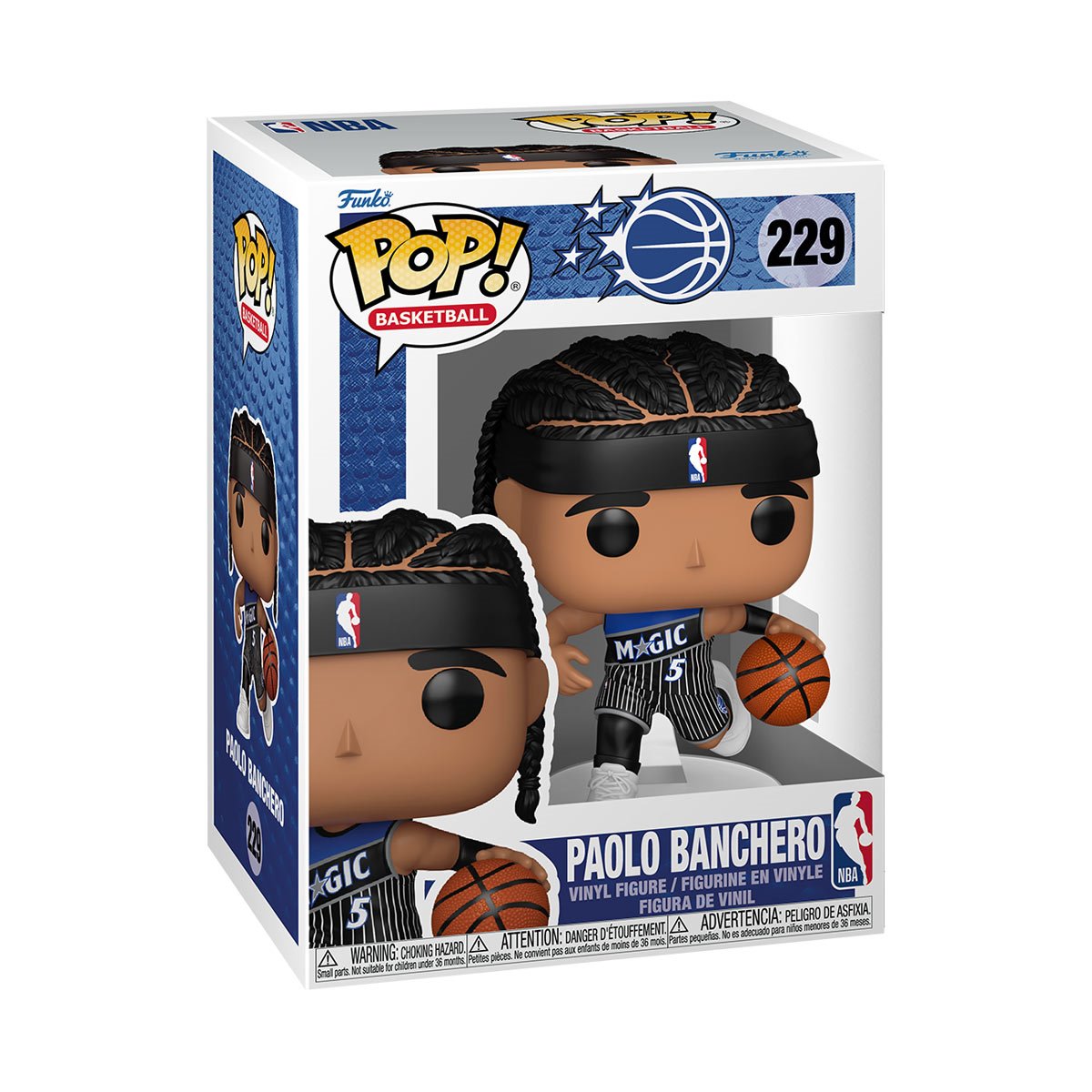NBA Magic Paolo Banchero (Black) Funko Pop! Vinyl Figure - Image 2