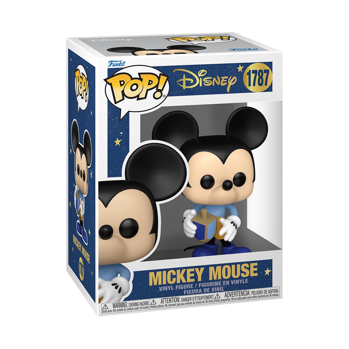 Mickey Mouse Hanukkah Dreidel Funko Pop! Vinyl Figure #1787 - Image 3