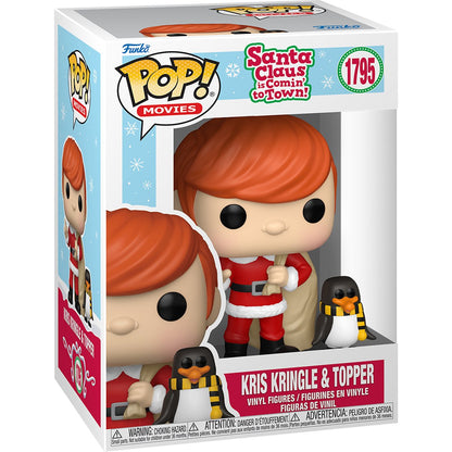 Santa Claus Comin' to Town Kris Kringle & Topper Funko Pop! Vinyl Figure and Buddy #1795 - Image 2