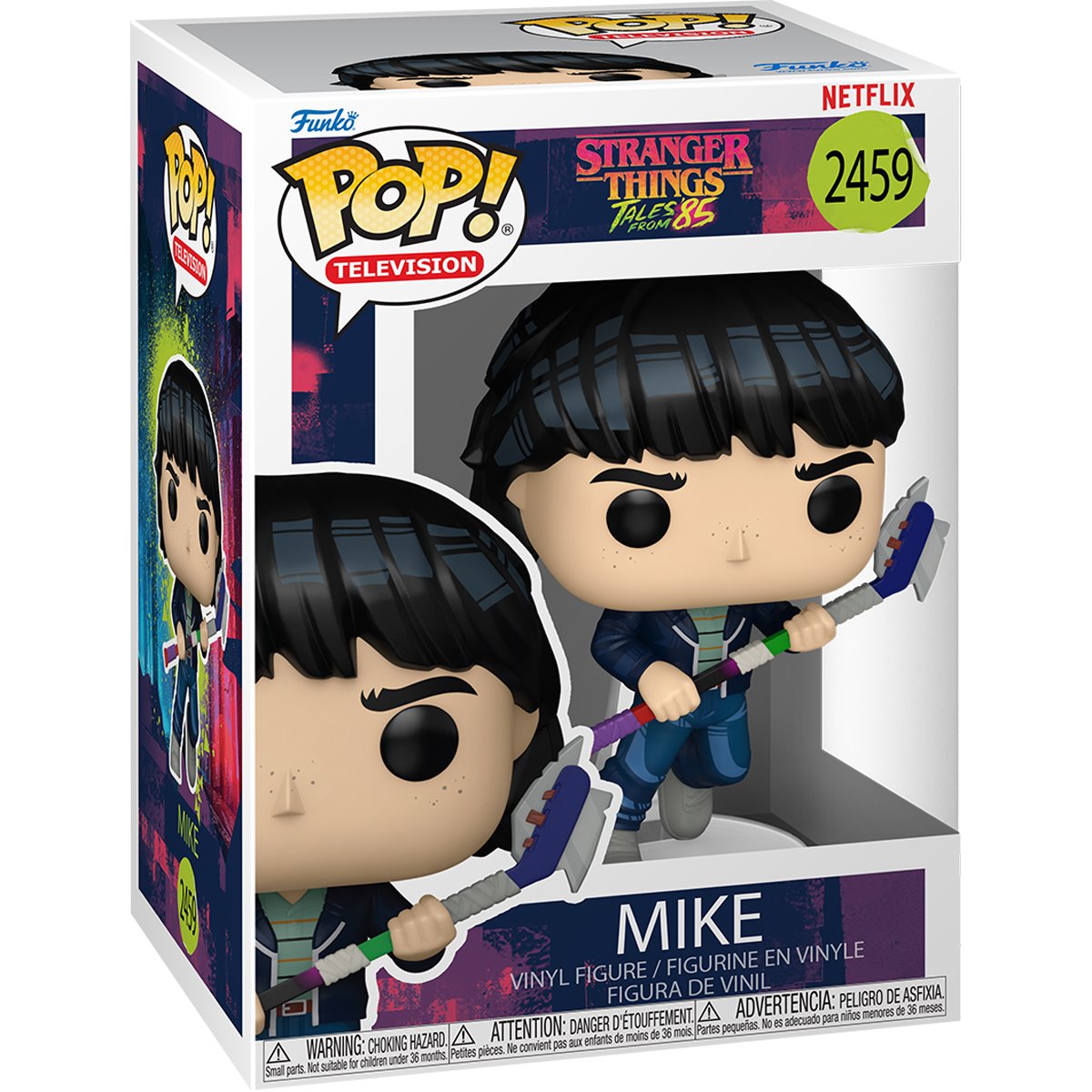 Stranger Things: Tales from '85 Mike Funko Pop! Vinyl Figure #2459 - Image 2