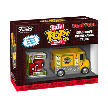 Deadpool and Chimichanga Truck Funko Bitty Pop! Ride - Image 3