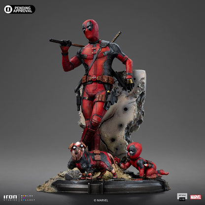 Deadpool & Wolverine Deadpool 1:10 Art Scale Limited Edition Statue - Image 3