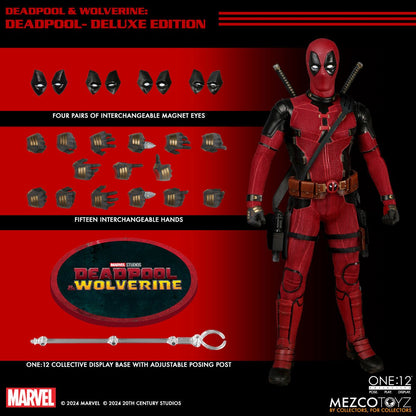 Deadpool & Wolverine: Deadpool Deluxe Edition One:12 Collective Action Figure - Image 2