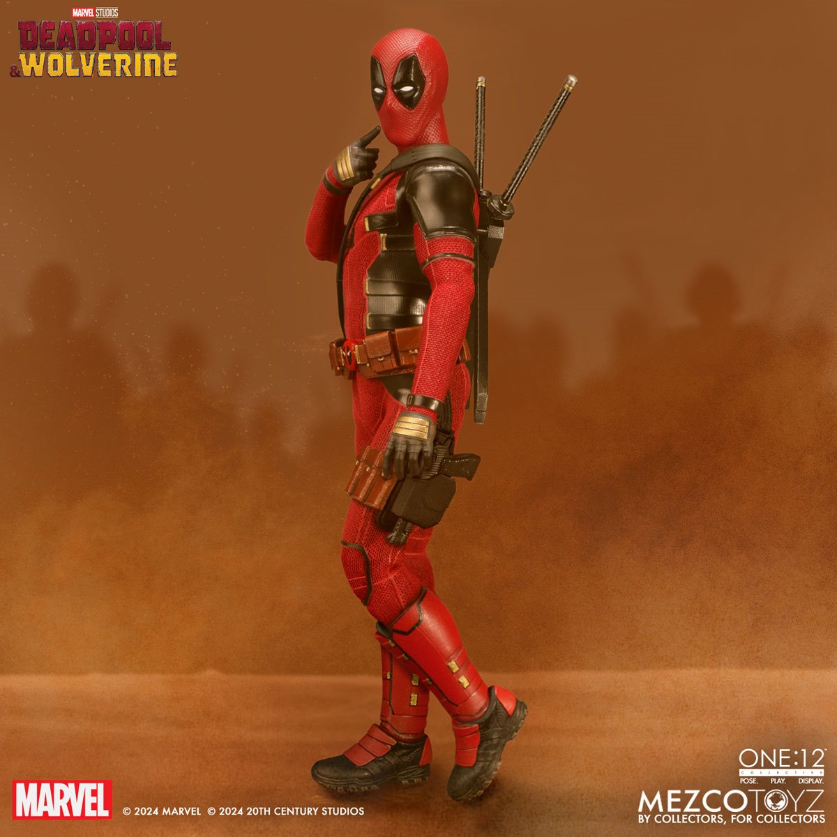 Deadpool & Wolverine: Deadpool Deluxe Edition One:12 Collective Action Figure - Image 4