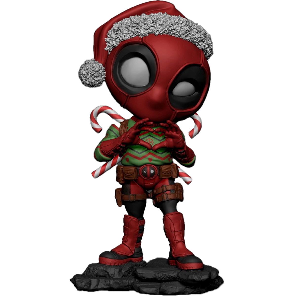 Deadpool Christmas Version MiniCo Vinyl Figure - Image 2