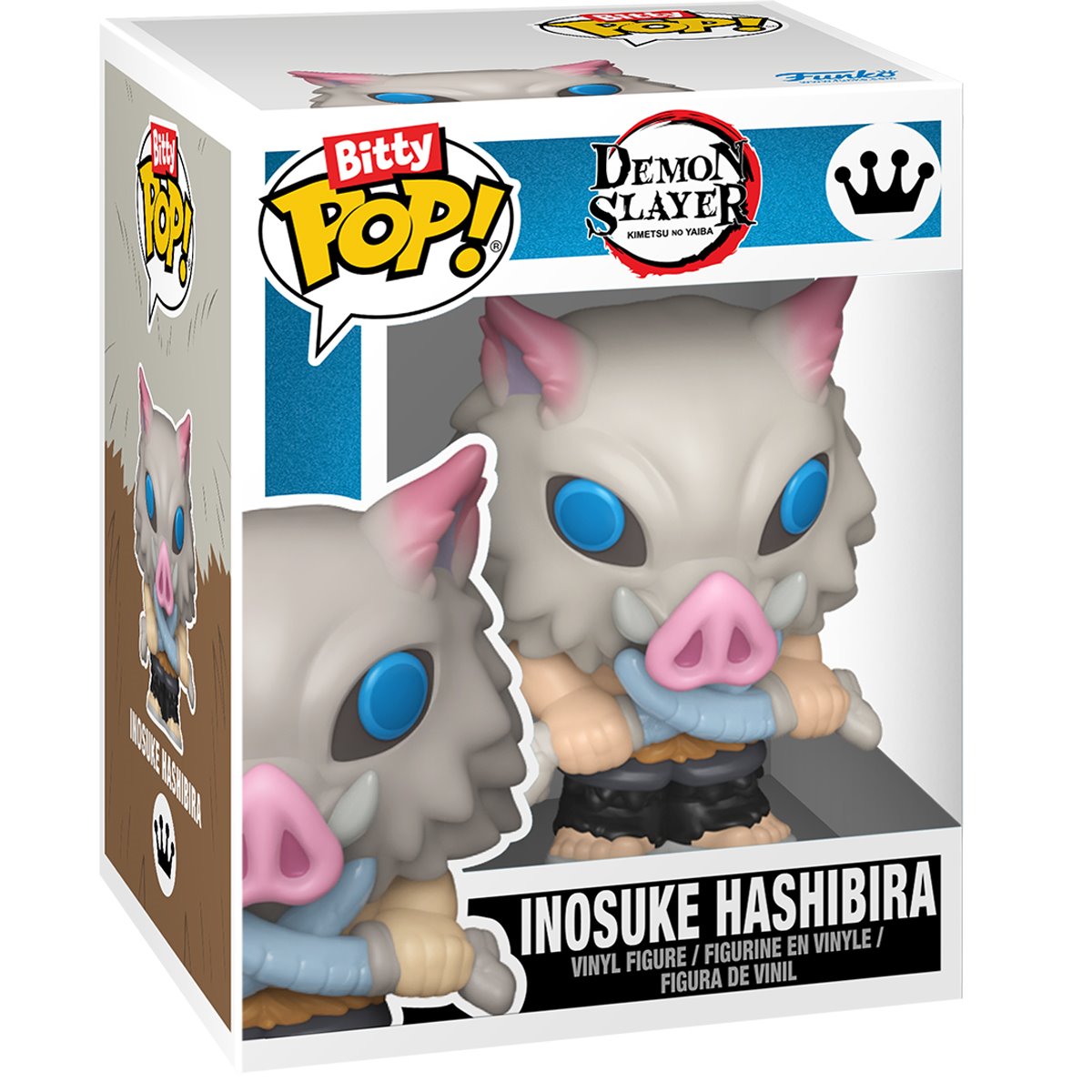 Demon Slayer Inosuke Hashibira Funko Bitty Pop! Mini-Figure 4-Pack - Specialty - Image 2