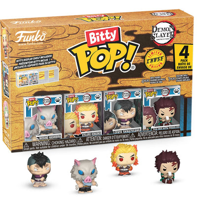 Demon Slayer Inosuke Hashibira Funko Bitty Pop! Mini-Figure 4-Pack - Specialty