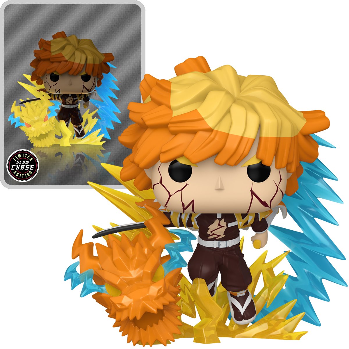 Demon Slayer Movie 1 Zenitsu Agatsuma Premium Funko Pop! Vinyl Figure #2502 - Image 2