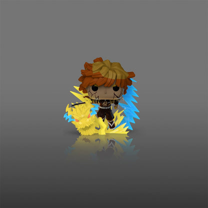 Demon Slayer Movie 1 Zenitsu Agatsuma Premium Funko Pop! Vinyl Figure #2502 - Image 3