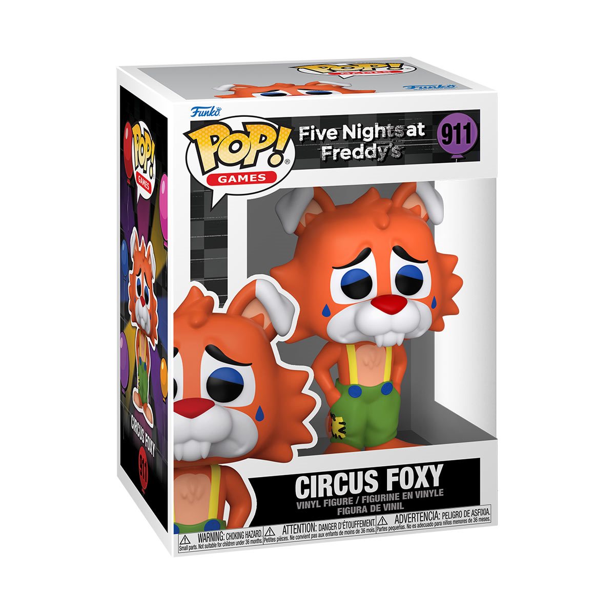 Five Nights at Freddy's Circus Foxy Funko Pop! Vinyl Figure #911 - Image 2