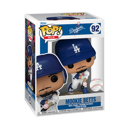 MLB Dodgers Mookie Betts Funko Pop! Vinyl Figure #92 - Image 2