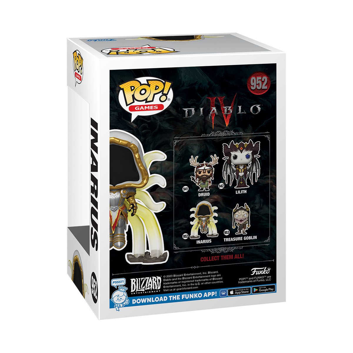 Diablo IV Inarius Funko Pop! Vinyl Figure #952 - Image 3