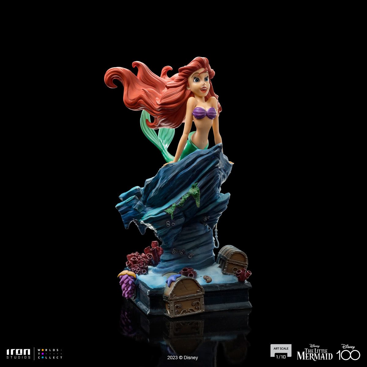Disney 100 The Little Mermaid Art Scale Limited Edition 1:10 Statue - Image 3