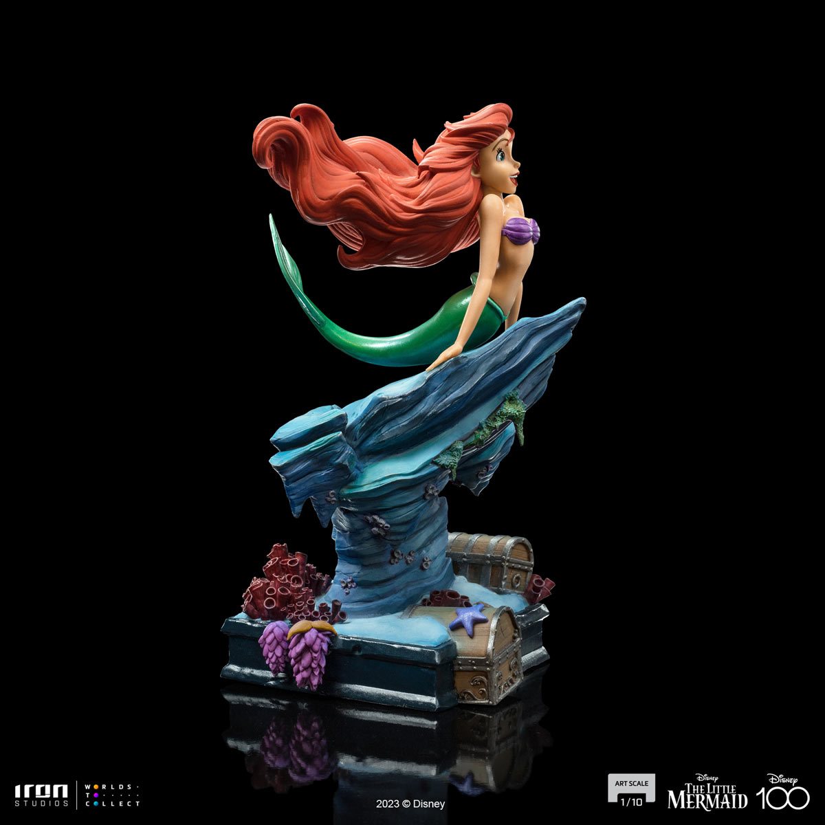 Disney 100 The Little Mermaid Art Scale Limited Edition 1:10 Statue - Image 6