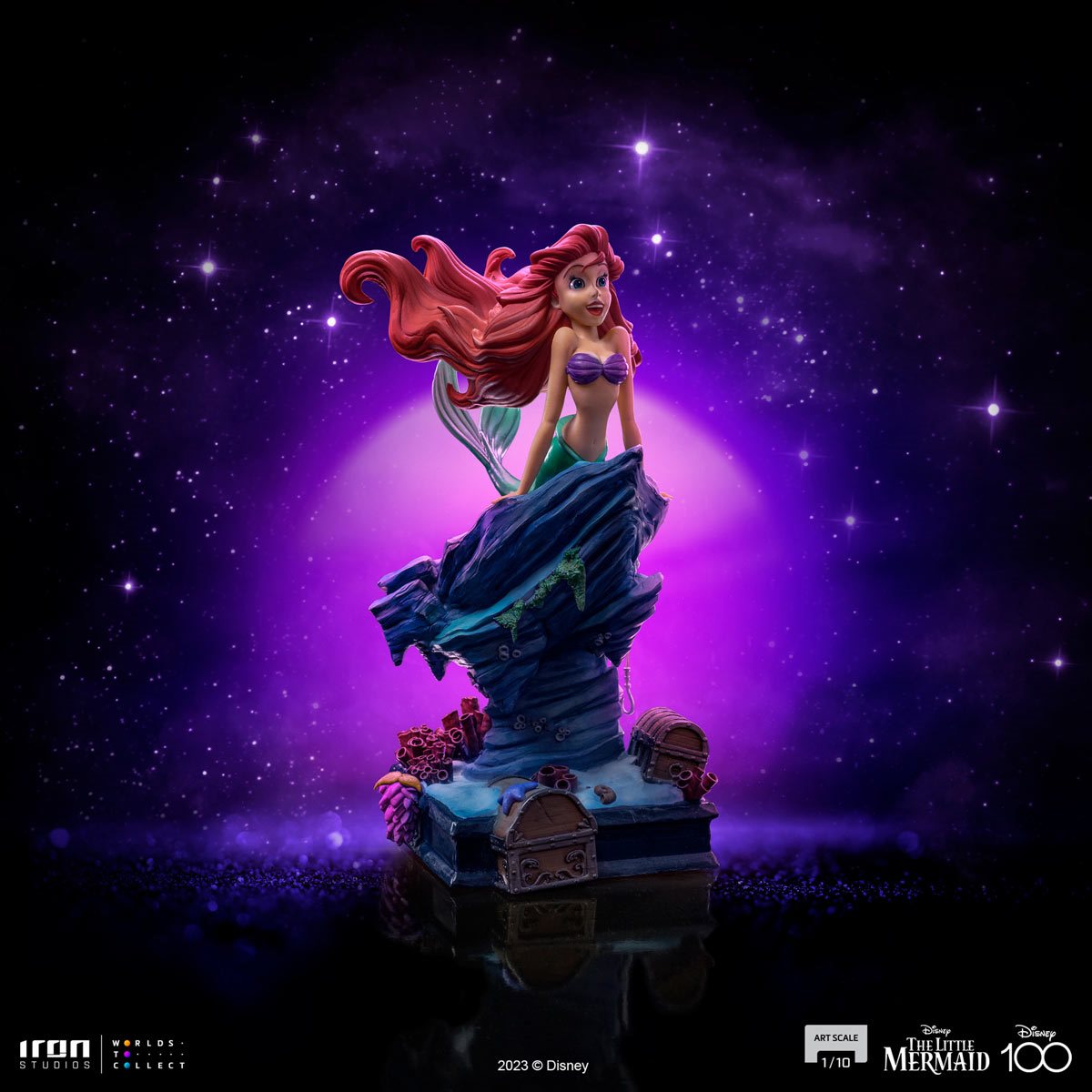 Disney 100 The Little Mermaid Art Scale Limited Edition 1:10 Statue - Image 10