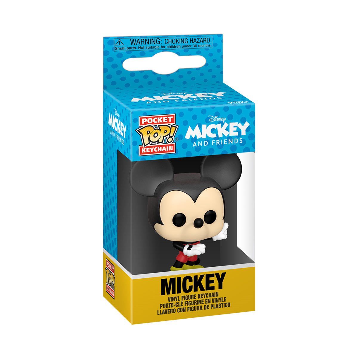 Disney Classics Mickey Funko Pocket Pop! Key Chain - Image 2