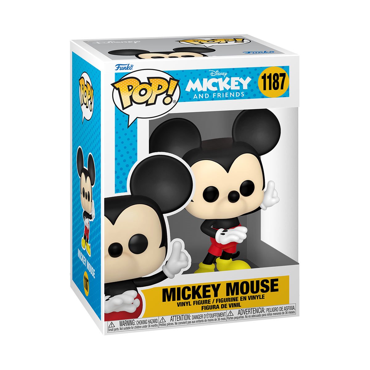 Disney Classics Mickey Mouse Funko Pop! Vinyl Figure #1187 - Image 2