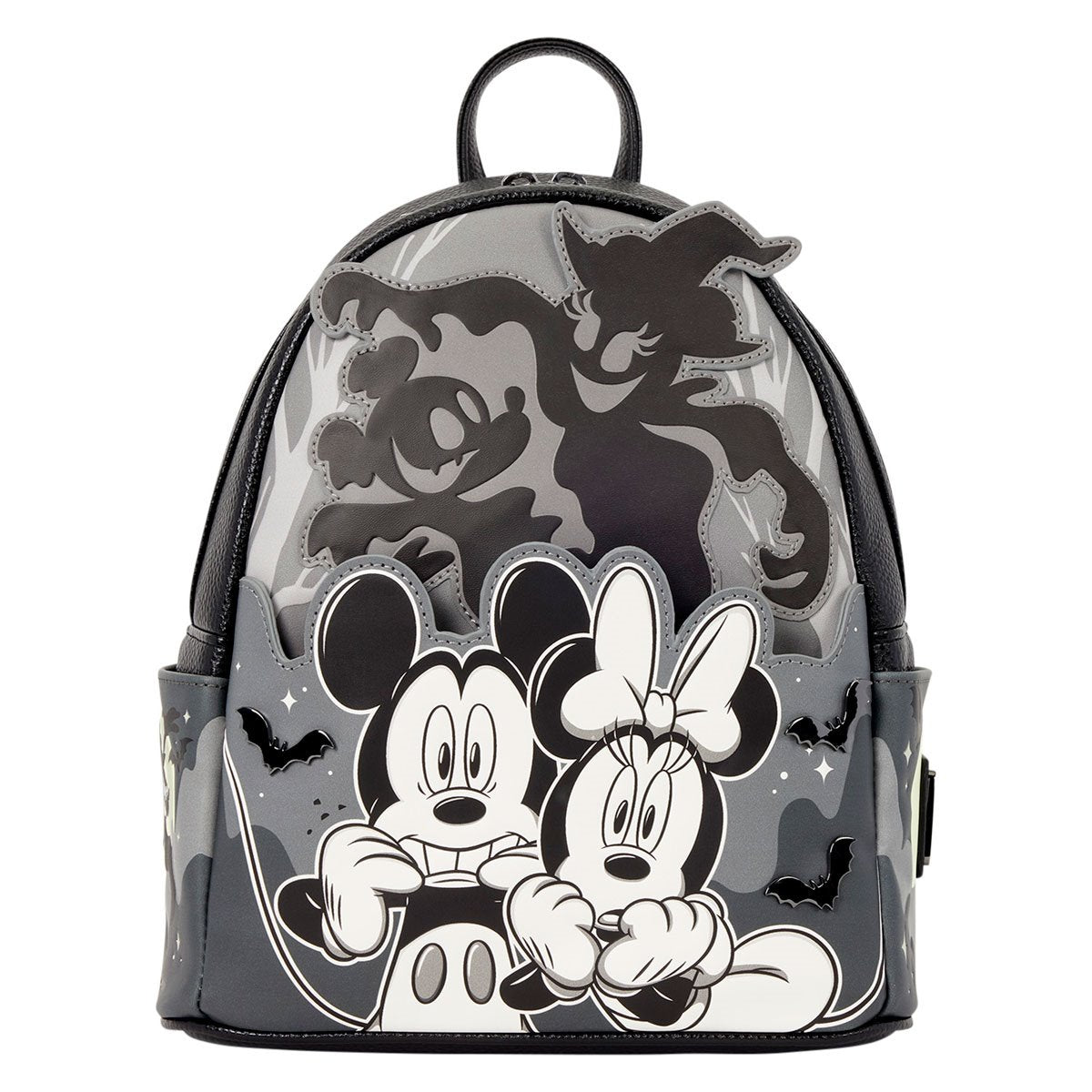 Disney Mickey & Minnie Ghost Light-Up Glow-in-the-Dark Mini-Backpack - Image 2