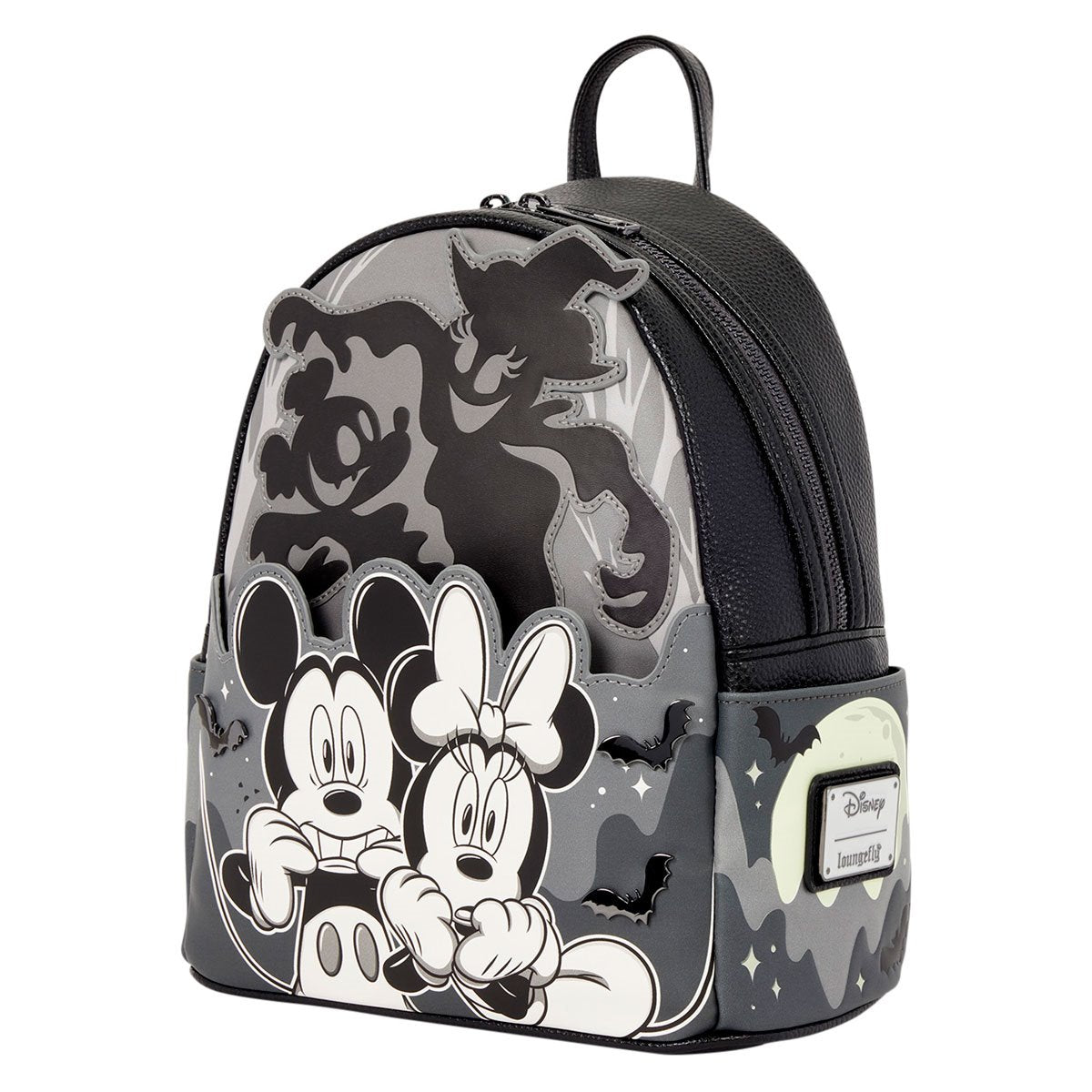 Disney Mickey & Minnie Ghost Light-Up Glow-in-the-Dark Mini-Backpack - Image 5