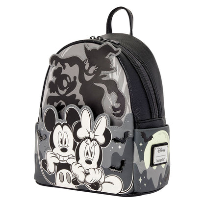 Disney Mickey & Minnie Ghost Light-Up Glow-in-the-Dark Mini-Backpack - Image 5