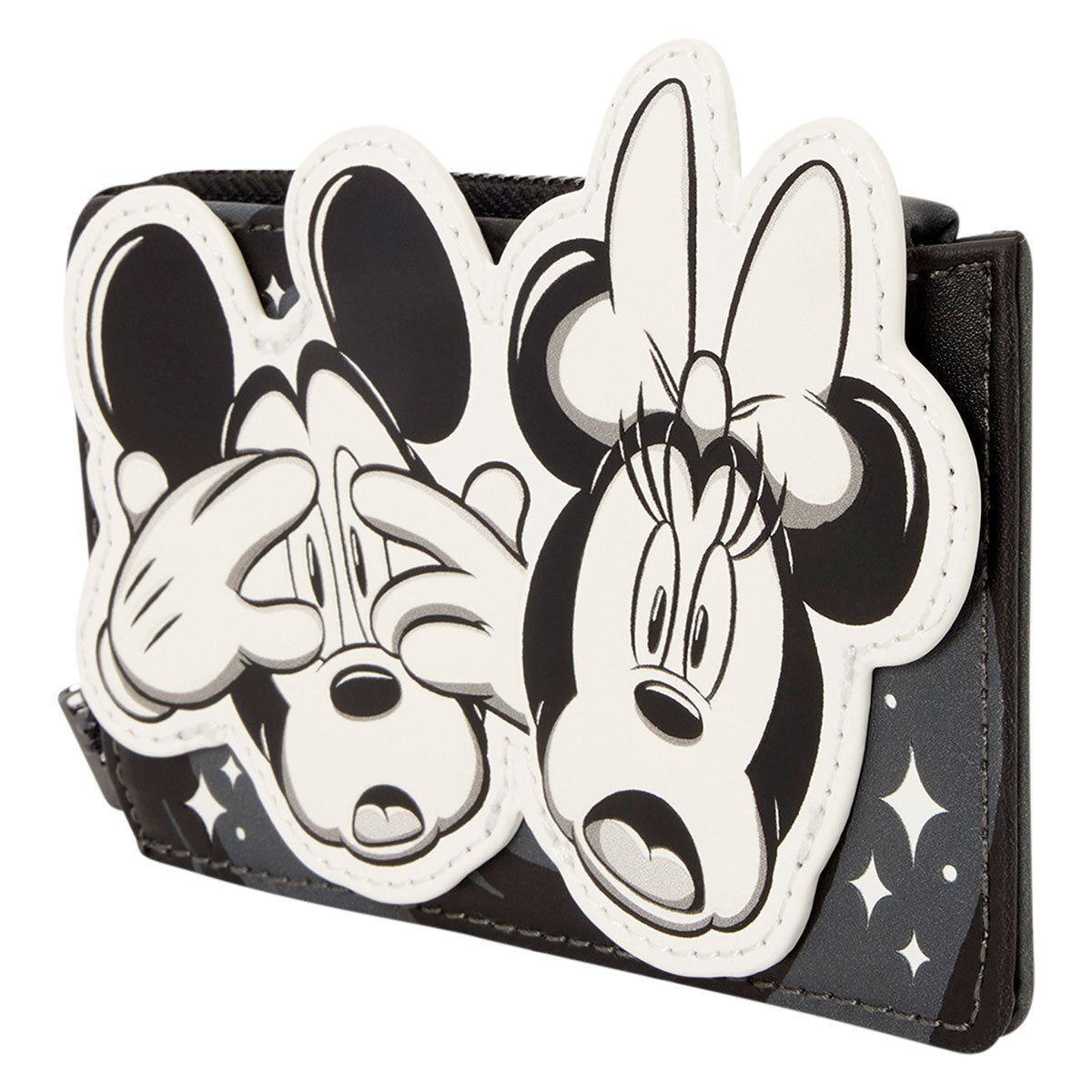Disney Mickey & Minnie Mouse Ghost Zip Around Card Holder - Image 2