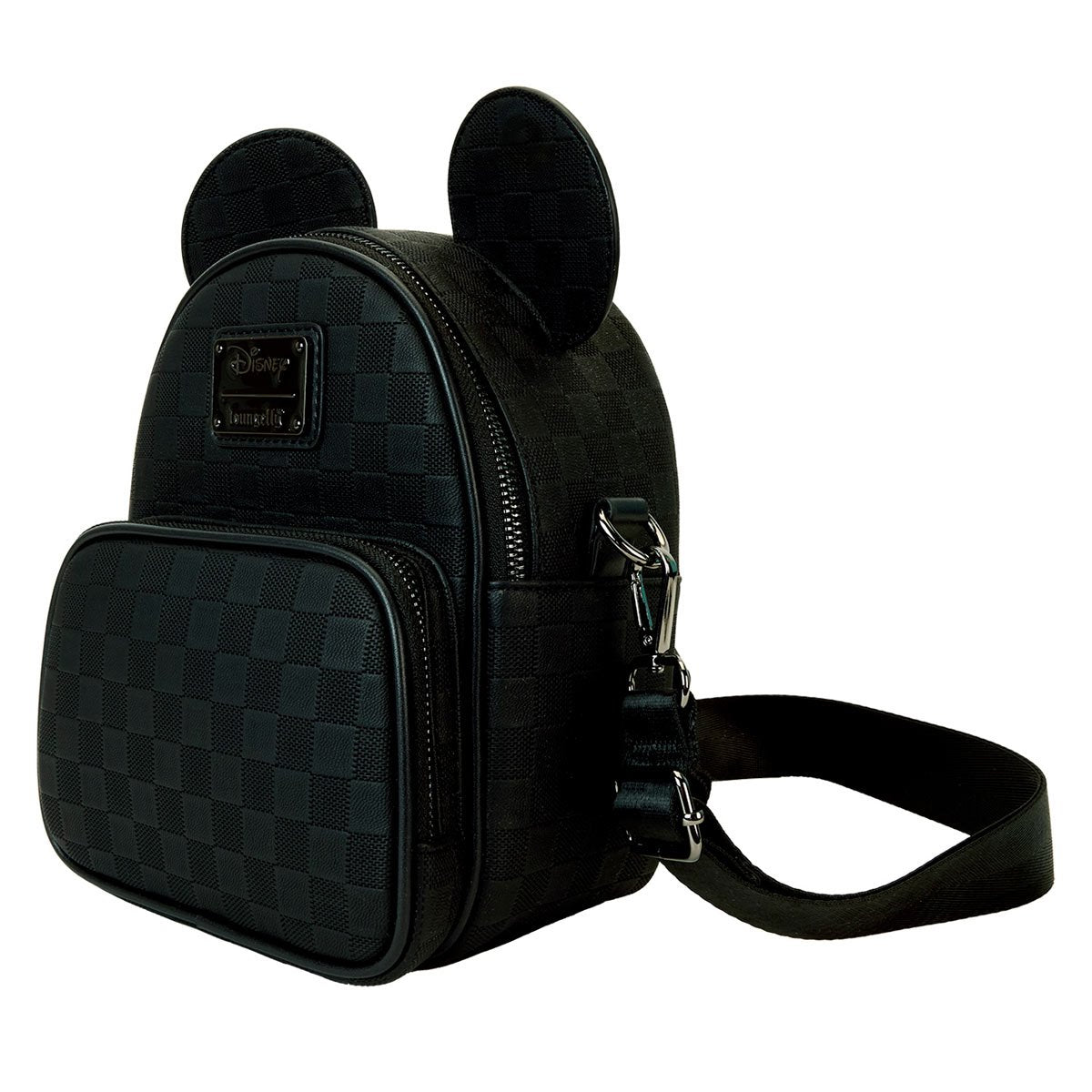 Disney Mickey Ear Checkerboard Convertible Crossbody - Image 2
