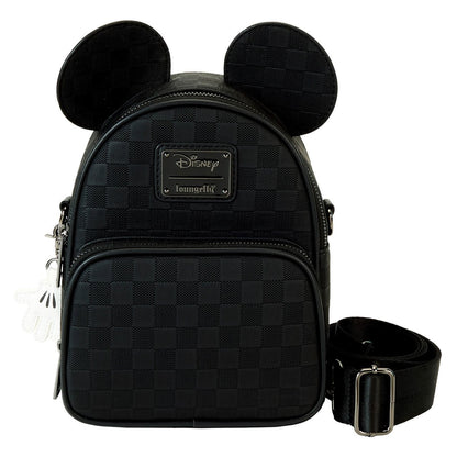 Disney Mickey Ear Checkerboard Convertible Crossbody