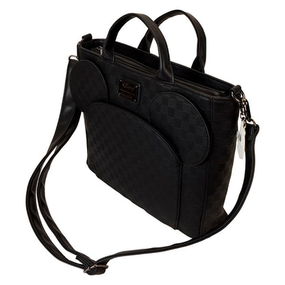 Disney Mickey Ear Checkerboard Convertible Tote Bag - Image 3
