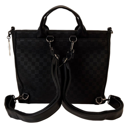 Disney Mickey Ear Checkerboard Convertible Tote Bag - Image 4