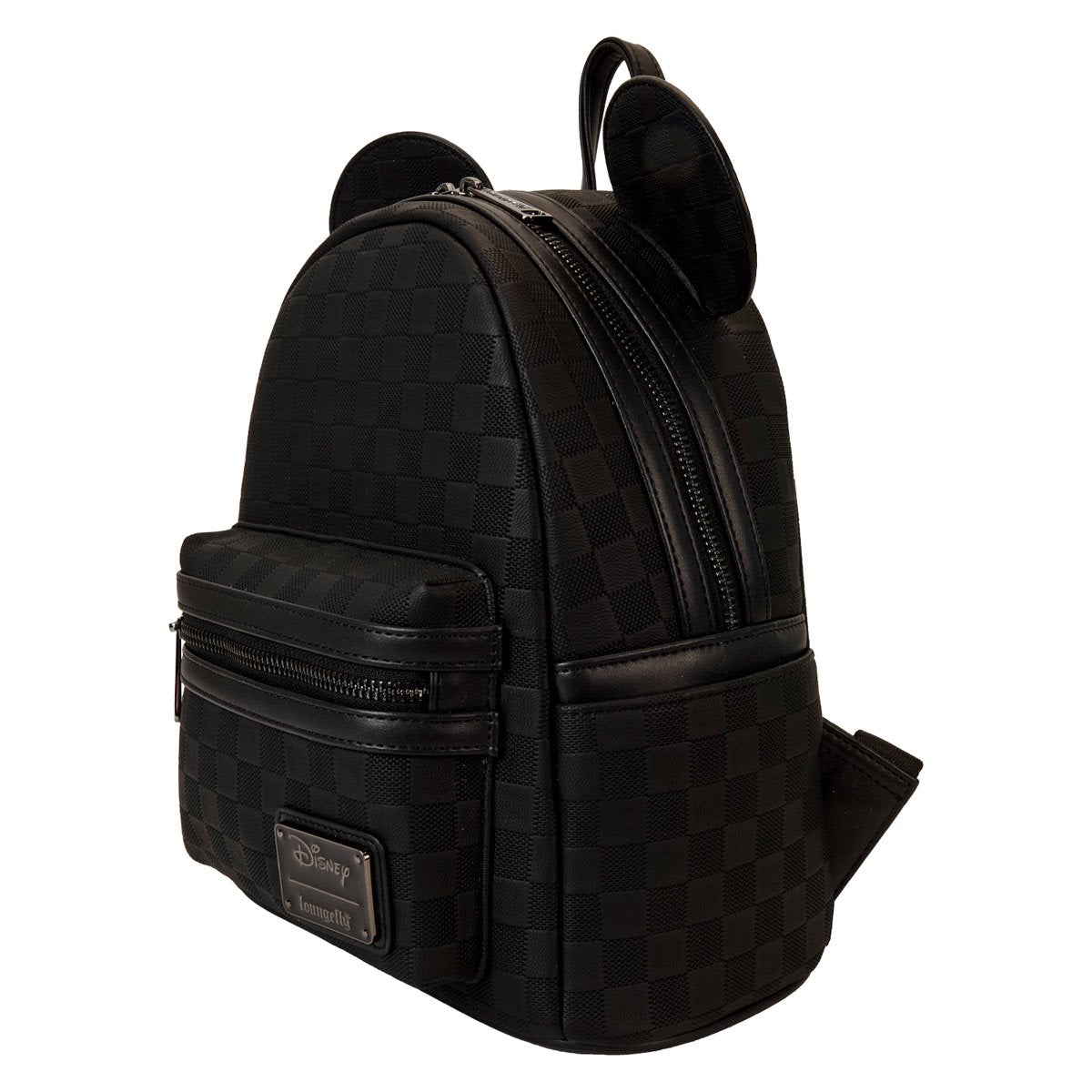Disney Mickey Ear Checkerboard Mini Backpack - Image 2