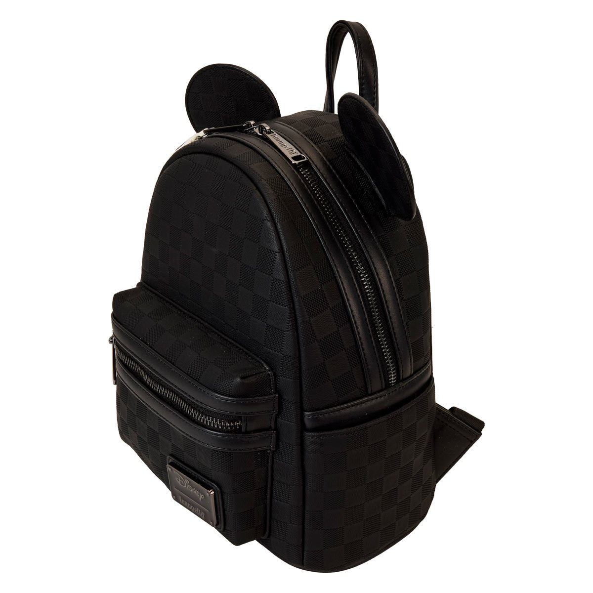 Disney Mickey Ear Checkerboard Mini Backpack - Image 3