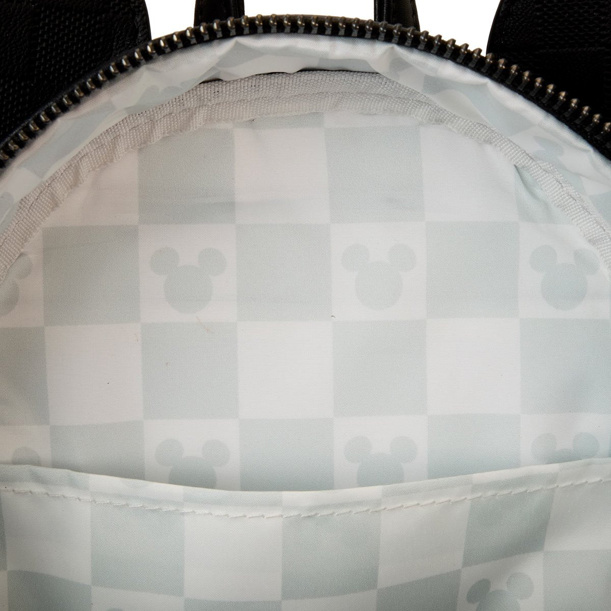 Disney Mickey Ear Checkerboard Mini Backpack - Image 5