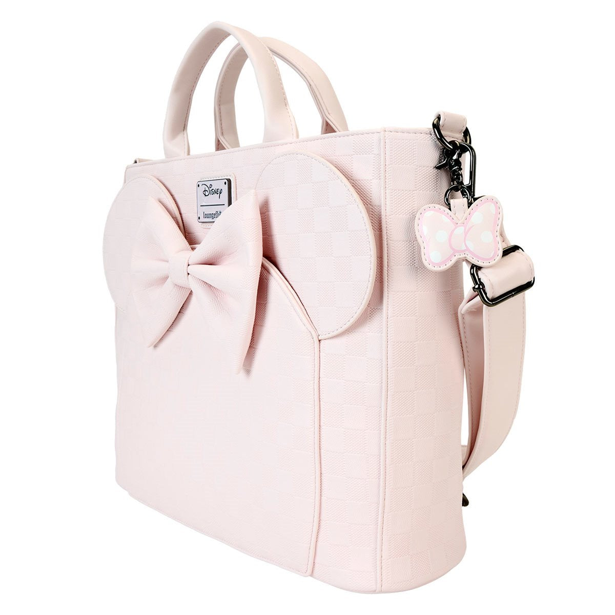 Disney Minnie Ear Checkerboard Convertible Tote Bag - Image 2