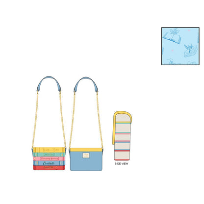 Disney Princess Classic Books Crossbody Purse - Image 2
