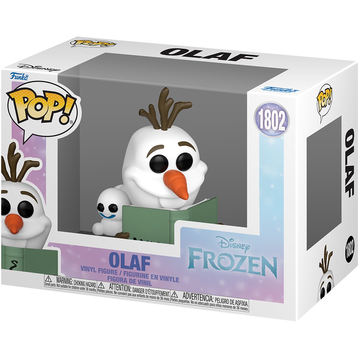 Disney Readers Olaf with Book Funko Pop! Vinyl Figure - Image 2