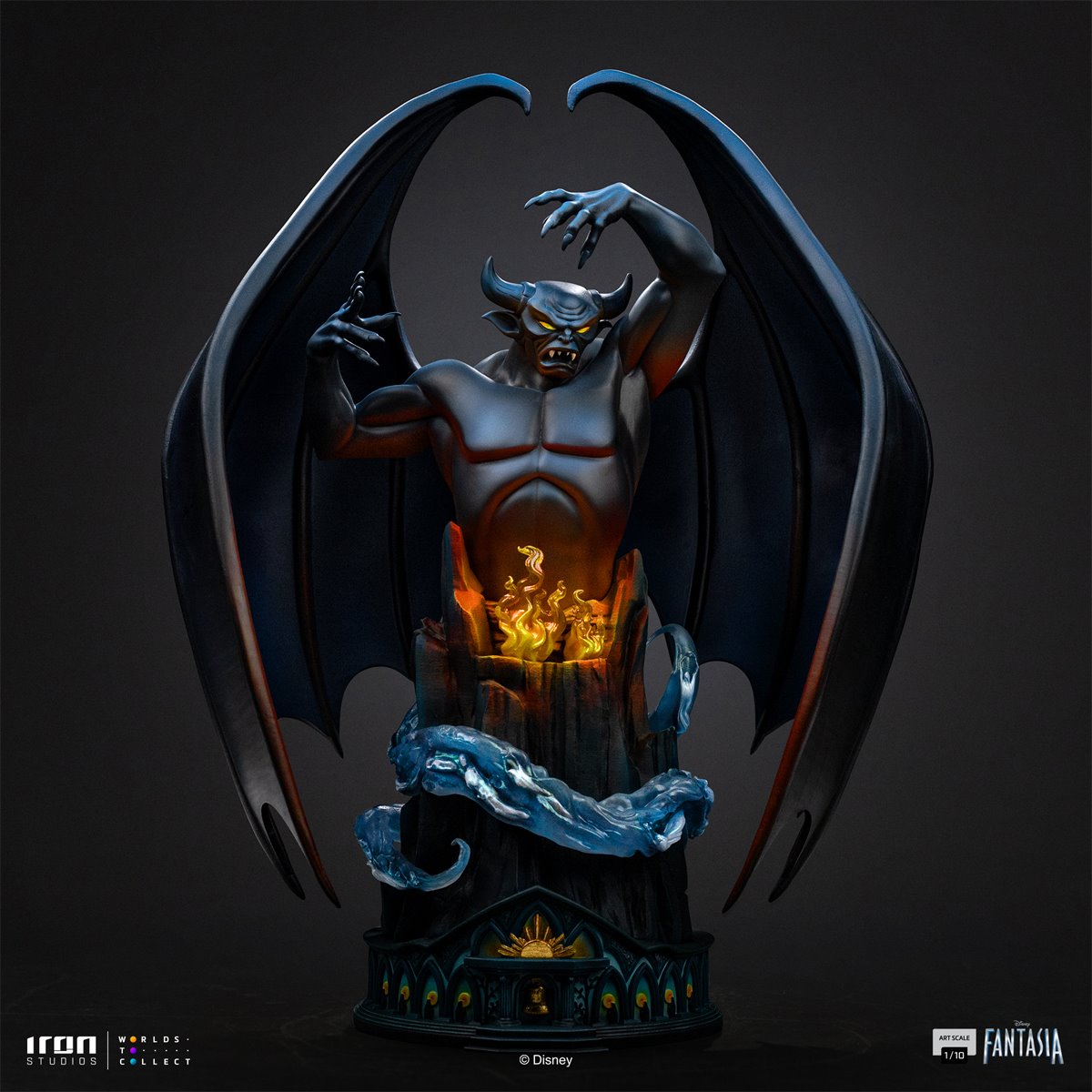 Disney's Fantasia Chernabog Deluxe 1:10 Art Scale Statue - Image 3