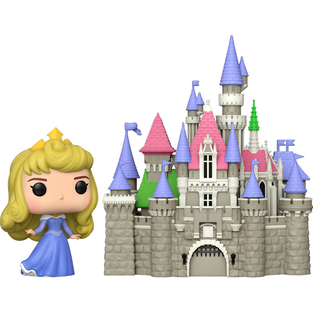 Disney Ultimate Princess Aurora with Castle Funko Pop! Town #29 - Image 2