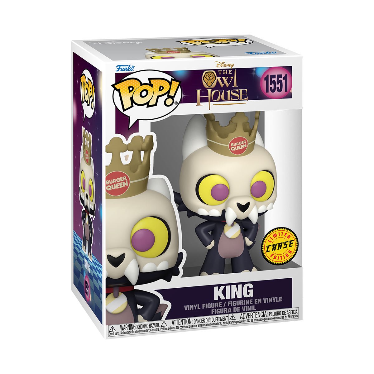 Disney's The Owl House King Funko Pop! Vinyl Figure #1551 - Image 5