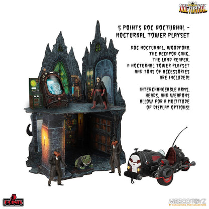 Doc Nocturnal Nocturnal Tower 5 Points Playset - Image 3