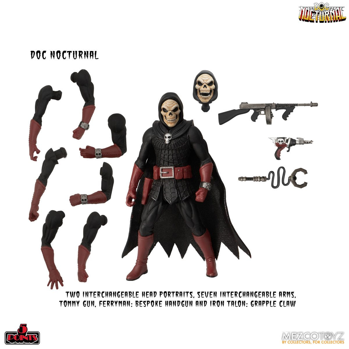 Doc Nocturnal Nocturnal Tower 5 Points Playset - Image 4