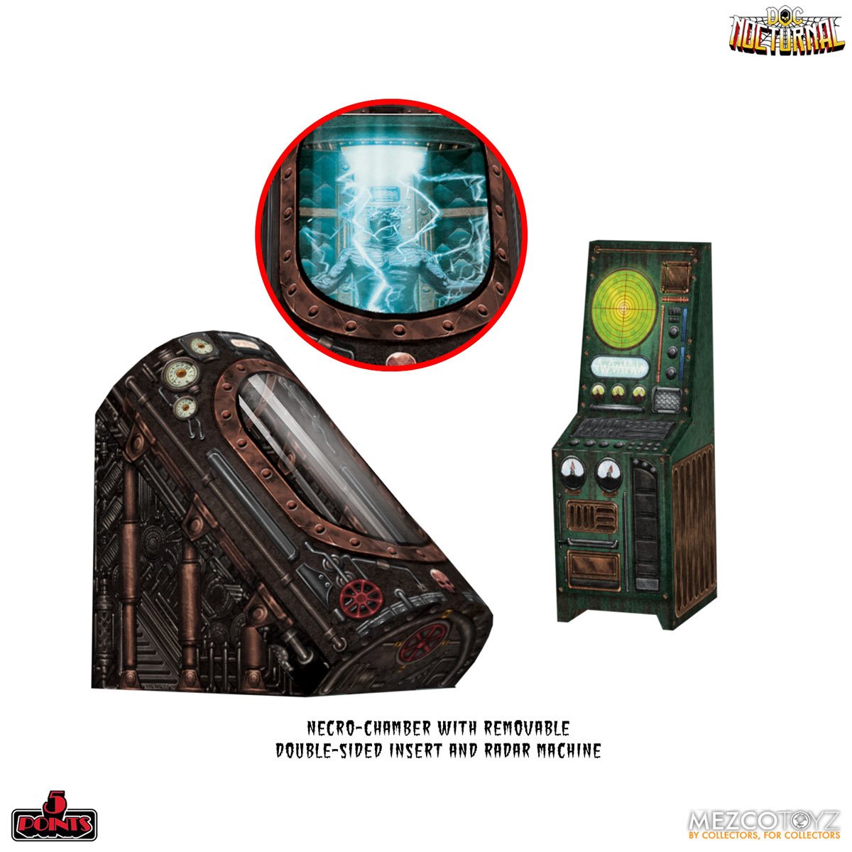 Doc Nocturnal Nocturnal Tower 5 Points Playset - Image 9