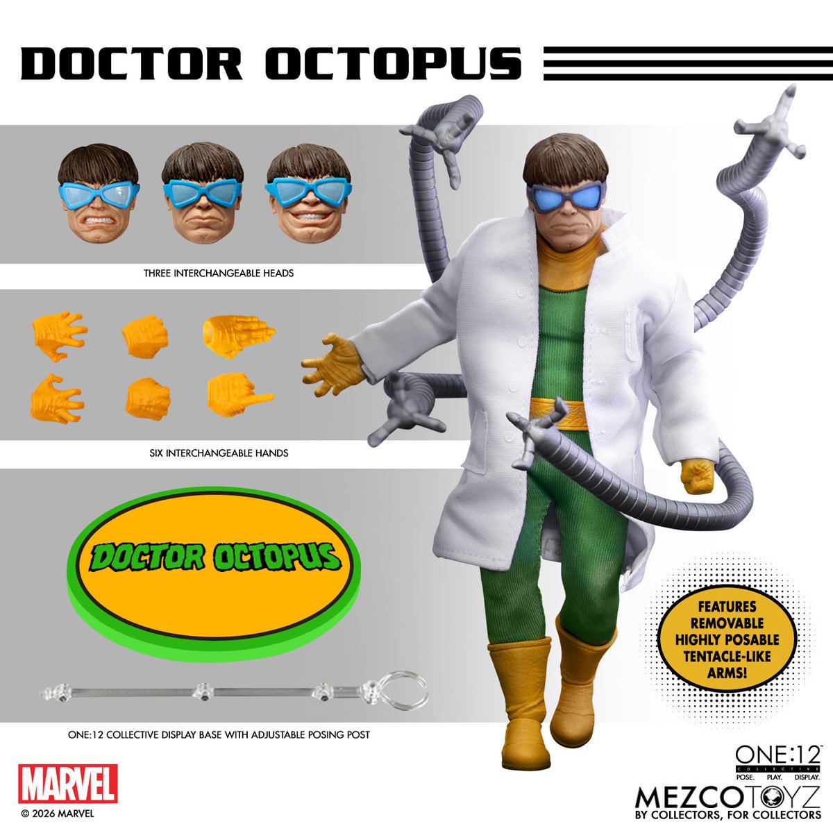 Doctor Octopus One:12 Collective Action Figure - ReRun - Image 2
