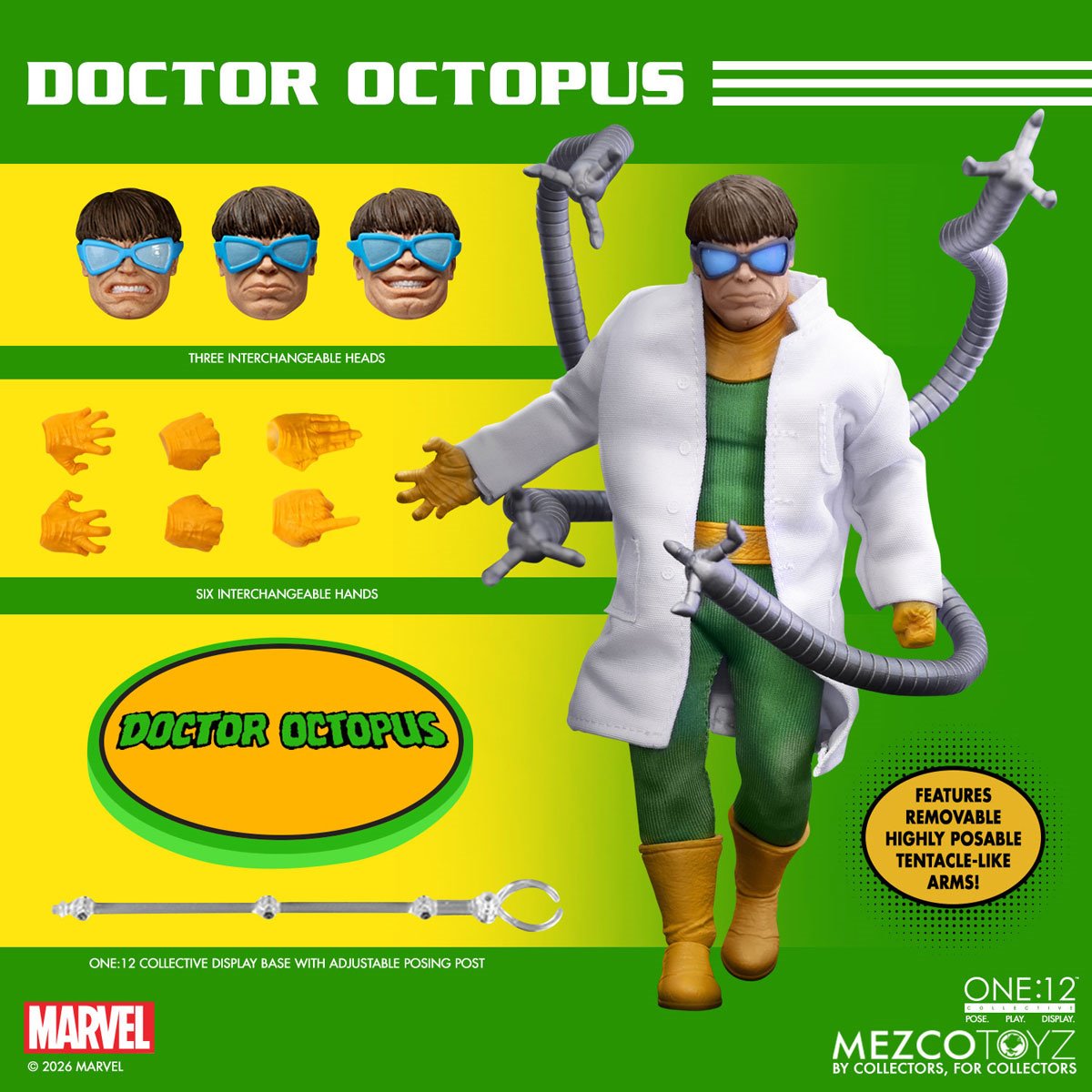 Doctor Octopus One:12 Collective Action Figure - ReRun - Image 3