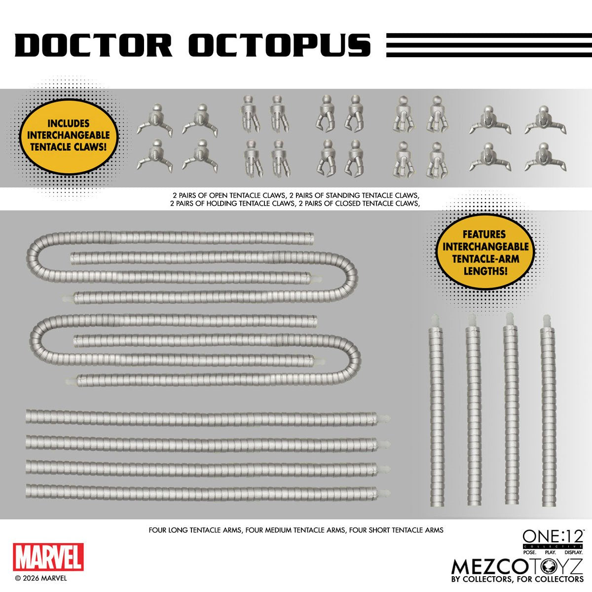 Doctor Octopus One:12 Collective Action Figure - ReRun - Image 4