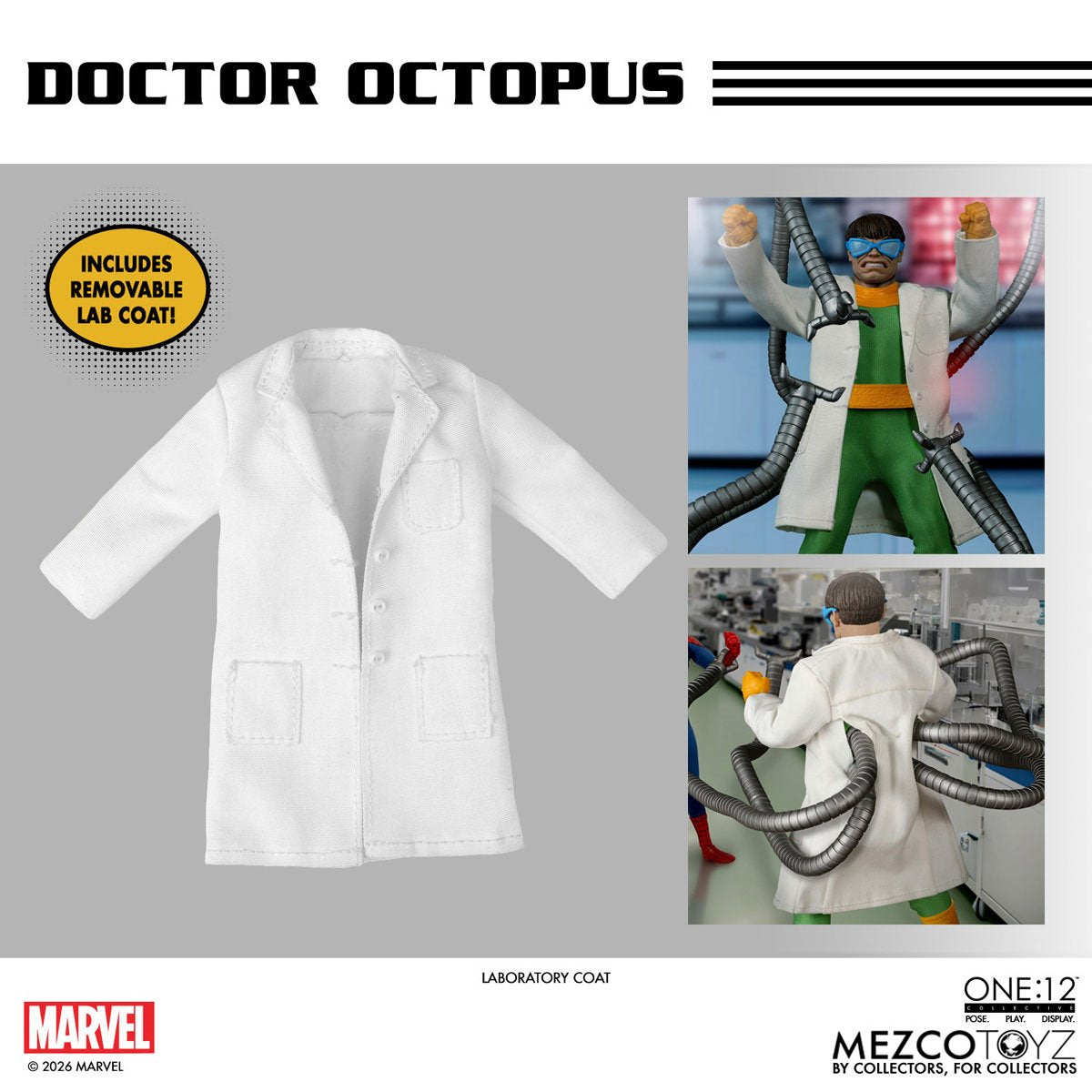 Doctor Octopus One:12 Collective Action Figure - ReRun - Image 6