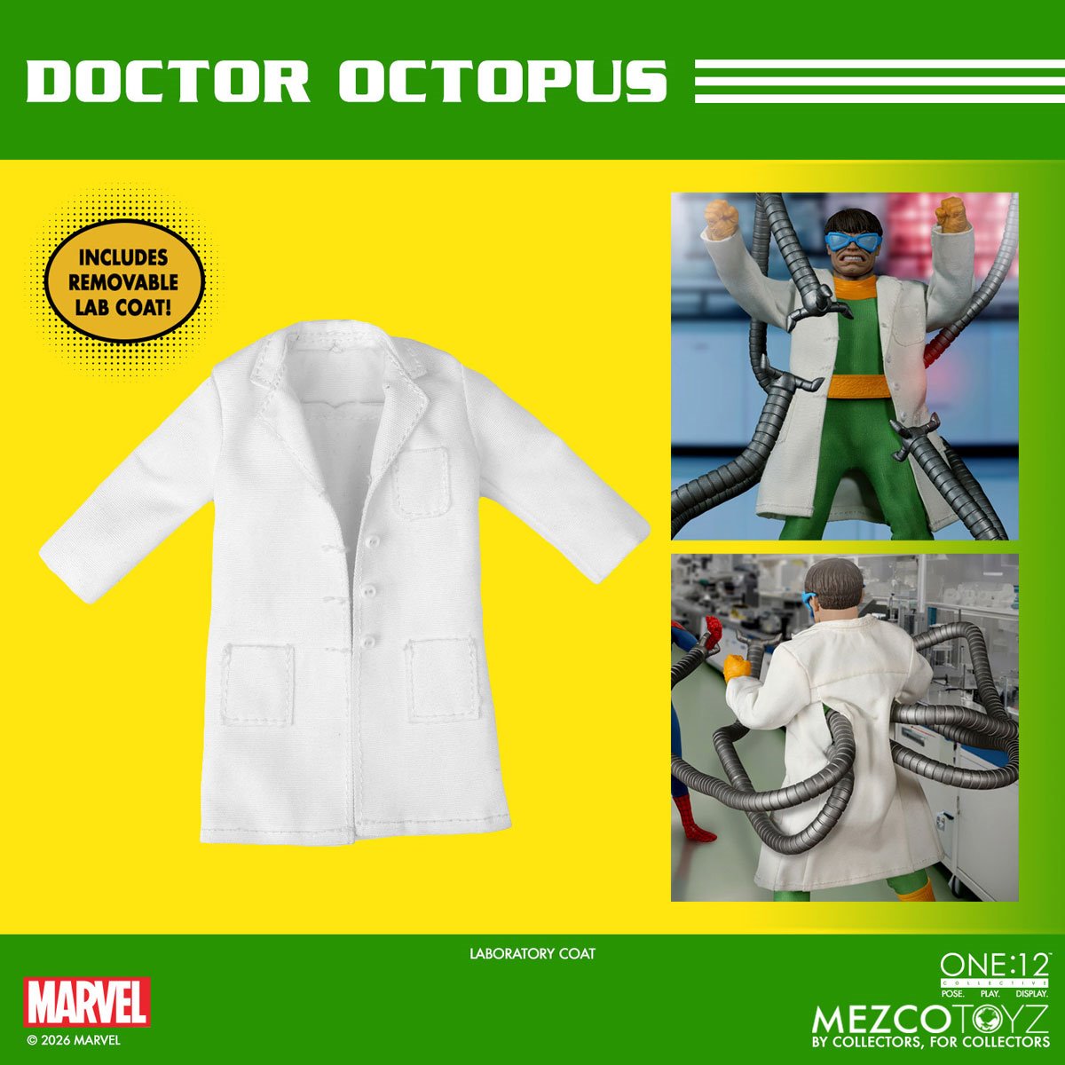 Doctor Octopus One:12 Collective Action Figure - ReRun - Image 7