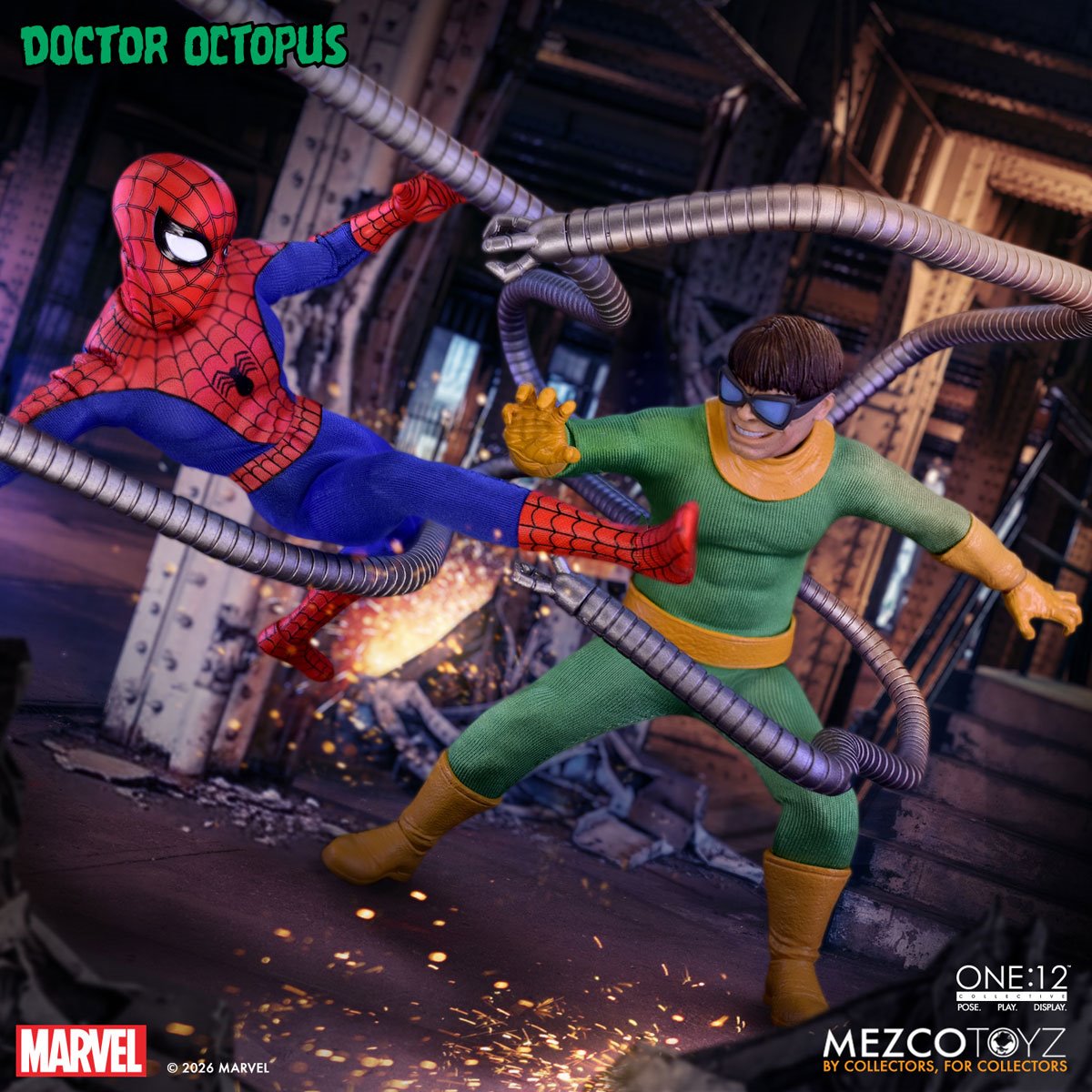 Doctor Octopus One:12 Collective Action Figure - ReRun - Image 9