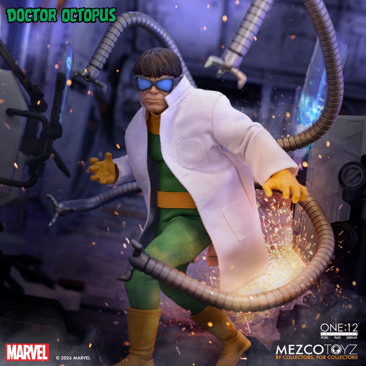 Doctor Octopus One:12 Collective Action Figure - ReRun - Image 10