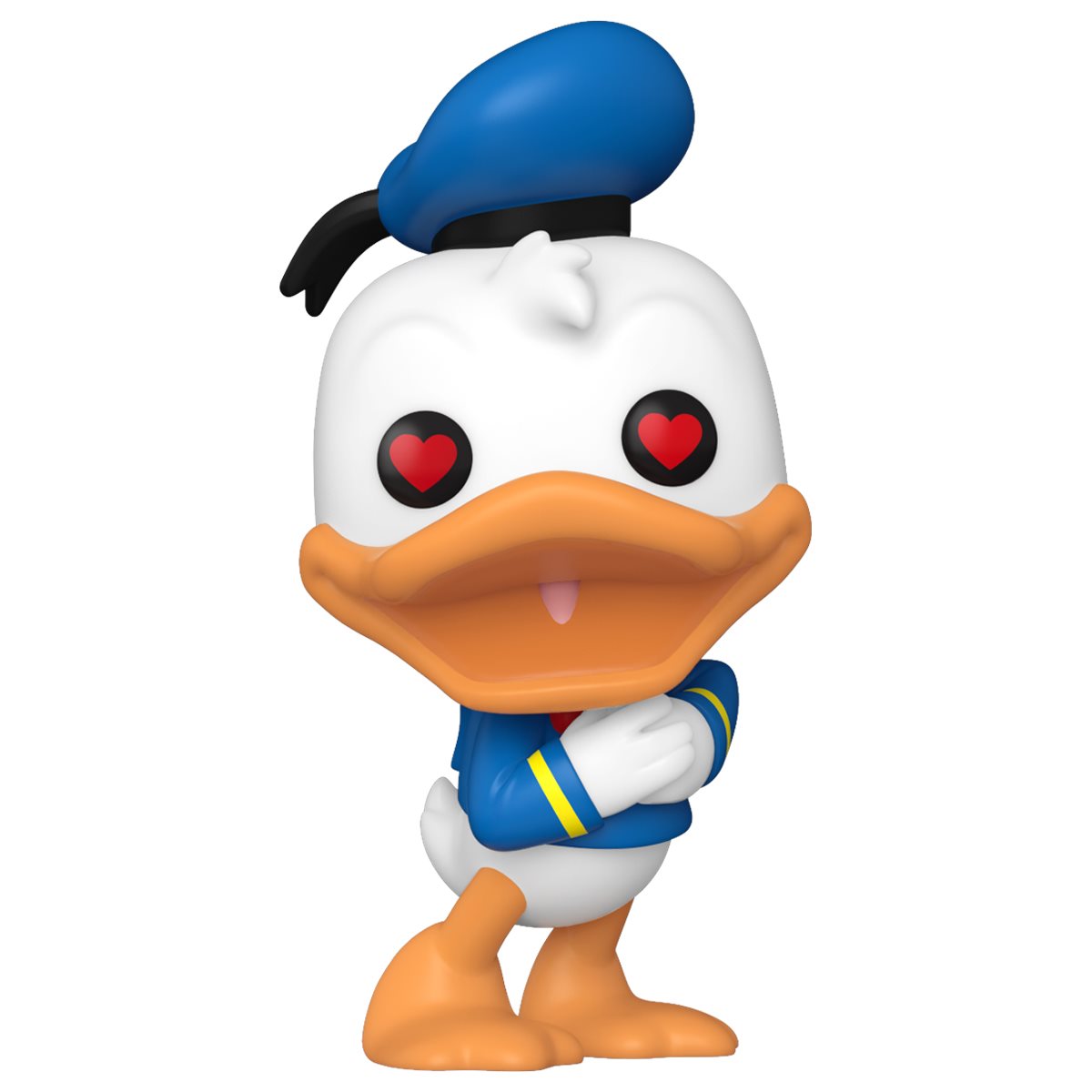 Donald Duck 90th Anniversary Donald Duck with Heart Eyes Funko Pop! Vinyl Figure #1445 - Image 2